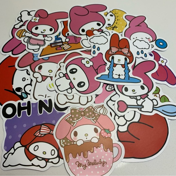 SANRIO Characters Stickers (25pcs) - Picture 8 of 14